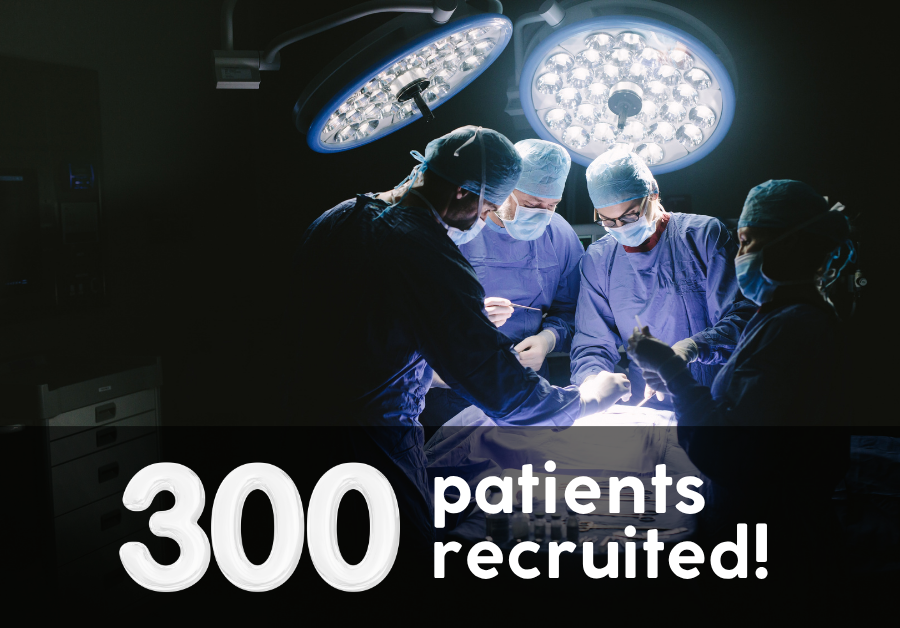 LIVERATION reaches 300 randomised patients: and every single one has a story