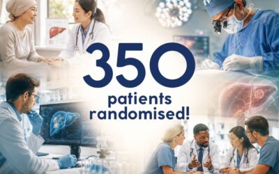 LIVERATION reaches 50% recruitment: 350 patients randomised